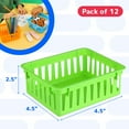 thumbnail image 3 of Classroom Storage Baskets Crayon and Pencill Container - Classroom Organization - Crayon Holder - Storage Basket, Shelf & Desk Organizer - Classrooms, Office Desk, Small Desk, and Toy Storage, 3 of 6