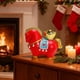 thumbnail image 5 of Adorno navideño de caballo de resina | Figura decorativa navideña roja y blanca | Mueble de TV moderno para sala de estar | Idea de regalo festivo | Elegante decoración invernal para el hogar, 5 of 6