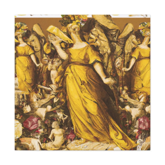 Love's Grand Pageantry - Canvas