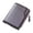 Coffee, variant on Wallet for Men Bifold with Side Zipper Coin Pocket Smooth PU Leather Wallet Slim Lightweight Business Casual Daily Use