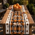 thumbnail image 2 of huayou Fall Harvest Theme Table Runner, 13x72 Inch Lightweight Waterproof Table Runner, for Thanksgiving Patry, Home Gathering, Kitchen, Dining Table, 2 of 8