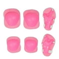 7 Pcs Children Skating Protective Gear Sets Knee Elbow Pads Helmet