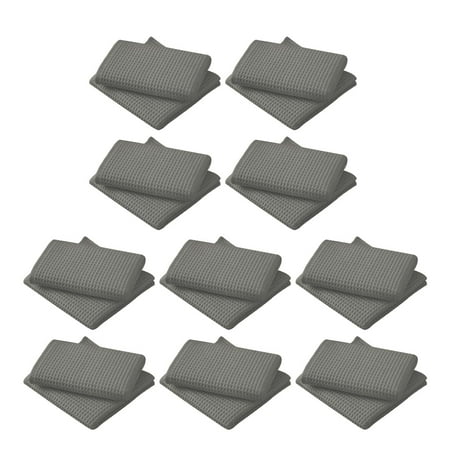 

CHXonu Kitchen Water Absorbent Lint Dishwashing Cloth Cleaning And Decontamination Scouring Pad Household Household Quick Drying Cleaning Rag 10PC Dish Towels Most Absorbent Reusable Washcloths