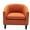 Orange, variant on SESSLIFE Wider Seat Accent Chair, Comfy Arm Chair Mid Century Modern Sofa Chair for Small Spaces Bedroom, Home Offfice, Apartment(White)