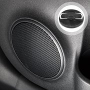 MEIBUTYUP Car Stereo Speakers 35W High Performance Loudspeaker Black Coaxial for Car Use 1Pair