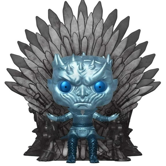 Funko Pop Game of Thrones Night King Metallic Vinyl Figure 6" Iron Throne