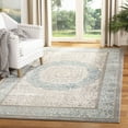thumbnail image 3 of SAFAVIEH Sofia Waylon Geometric Bordered Area Rug, Light Grey/Blue, 12' x 18', 3 of 6