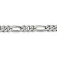 thumbnail image 2 of Sterling Silver 8mm Figaro Chain (Weight: 72.16 Grams, Length: 30 Inches), 2 of 4
