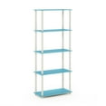 thumbnail image 3 of Furinno Turn-N-Tube 5-Tier Multipurpose Shelf Display Rack,Light Blue and White, 3 of 8