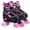 Pink, variant on MammyGol Kids Roller Skates for Boys - Blue for Big Kids - Adjustable All Light up Wheels Indoor Outdoor Sports Birthday Gift for Son and Grandson