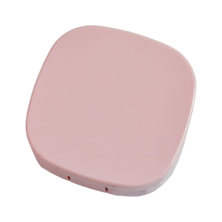 GROFRY 1 Set Contact Lenses Case Dust-proof Minimalist Reusable Built-in Mirror Contact Lenses Holder for Women
