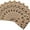 Kraft, variant on 888 Display USA, Inc 50 Bags of our Paw Print Paper Bags, Pet Gift Bags with Paw Prints, great for treats, store sales, party favors, animal theme events, promotions, and more. Kraft, 4" x 6"