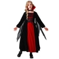thumbnail image 2 of Cowsor Robe de Fête Médiévale pour Filles, Manches Bouffantes de l'Ère Victorienne, Velours, Taille Haute, Longue Robe, 2 of 3