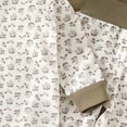 thumbnail image 6 of CAUYDY 3M 6M 9M 12M Baby Girl Going Home Outfit Newborn Girls Pajamas Comfy Long Sleeve Shirt and Pants 2PCS Set Preemie Sleepers Infant Clothes Fall Winter Sizes 3-6 Months,Khaki, 6 of 7