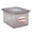 Gray, variant on Staples File Box Plastic File Box Snap Letter/Legal Size Black (140169/140140)