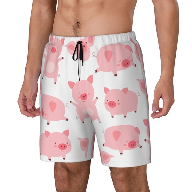 Traje De Baño Divertido Para Hombre, Estampado De Salchichas De Comida En 3D, Secado Rápido, Realista