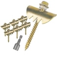thumbnail image 3 of Fence , Fence Wire Anti ,50Pack Galvanized Fence Wire Fasteners for Softwood, Reusable Fence Nails, 3 of 6