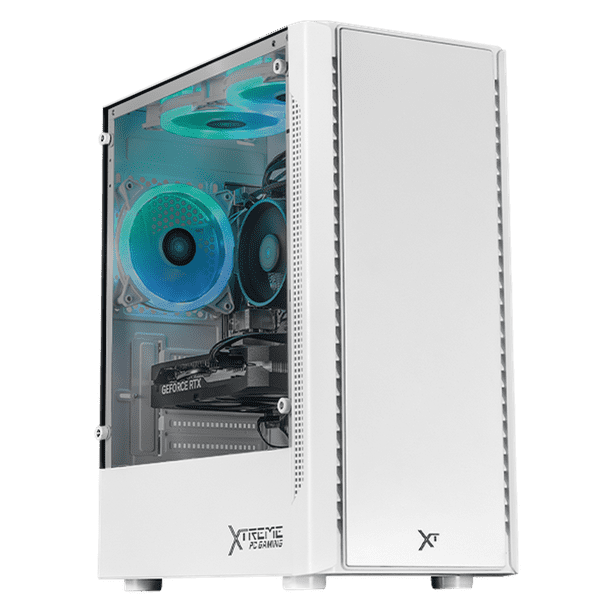 PC Gamer Xtreme PC Gaming NVIDIA GeForce RTX 5050 AMD Ryzen 5 5500 32GB SSD 1TB WIFI W10 White gaming 1080p, estudios y multitarea