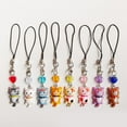 thumbnail image 6 of UNTERING Cat Pendant Phone Chain Strap Heart Charm Keychain Phone Lanyard Resin Keyring Bag Backpack Ornament Party Jewelry, 6 of 7