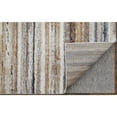 thumbnail image 5 of Feizy Gilmore Modern Stripes, Ivory/Orange/Gray, 2' x 3' Accent Rug, Stain Fade Resistant Pet & Kid Friendly, Area Rug for Living Room and Bedroom, 5 of 10