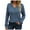 Blue, variant on V Neck Long Sleeve Shirts Women Casual Fashiion Tops Lightweight Tunic Sweaters 2026 (Green, XXL)
