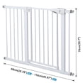 thumbnail image 2 of Puerta Seguridad Interior Expandible Reja Para Bebe Mascota, 2 of 7