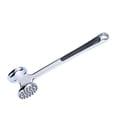 thumbnail image 1 of Ablandador de carne de doble cara, apto para lavavajillas, mazo de cocina con mango suave, mazo manual de metal para ablandar pollo, filetes, carne de res, cerdo y nueces., 1 of 7
