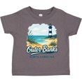 thumbnail image 3 of Inktastic Outer Banks North Carolina Beach Scene Boys or Girls Toddler T-Shirt, 3 of 5