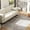 Light Mixed-Brown, variant on HOMCOM Machine Washable Area Rug 4x6, Non-Slip Traditional Flower Print Floor Carpet for Living Room, Bedroom, Dining Room, Grey and Brown