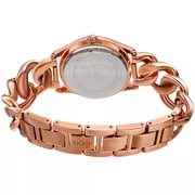 Women's Swarovski Crystal Rose-Tone Link Chain Bracelet Watch