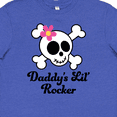 thumbnail image 4 of Inktastic Daddy's Little Rocker Skull Youth T-Shirt, 4 of 5