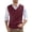 A-Brick Red56, variant on XIAOCHA Men's Knit V Neck Vest Sleeveless V Neck Sweater Vest Warm Versatile Office Vests