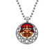 thumbnail image 1 of Arte Abstracto dibujo Totem indio cara Collares Colgante Retro Moon Stars Jewelry Unbranded M, 1 of 3