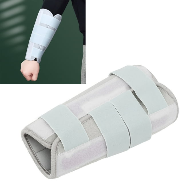 Forearm Support Splint Brace, Adjustable Breathable Forearm Immobilizer Brace, Compression and Support Arm Immobilizer Straightener, Fits Left and Right Arms,Women, Men
