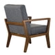 thumbnail image 2 of Sillon Individual moderno Avre Gris Oxford, 2 of 5