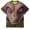 A-Brown, variant on T Shirt for Mens Summer Oversized 3D Snake Print Short Sleeve Crewneck Tee Regular Tops