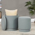 thumbnail image 6 of LumiSource Marla Upholstered Ottoman Set, 6 of 16