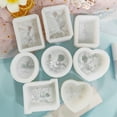 thumbnail image 2 of Tizuqe Fairy Shaped Fondant Silicone Mold Cake Chocolate Mold Soap Moulds Candle Molds for Epoxy Clay Making 19 Styles Choose, 2 of 21