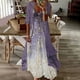 thumbnail image 2 of Vestido Bohemio Floral Bata + Vestido Conjunto de Dos Piezas Cami Vestido Mujer Verano 3/4 Manga Bata + Vestido Conjunto de Dos Piezas Vestido Largo Vestido Largo de Playa Odeerbi ODB116772, 2 of 8