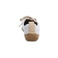 thumbnail image 4 of ARCOPEDICO Adult Unisex LS Knit Walking Shoes, Color: White/Beige, Width: M, Size: 42, 4 of 5