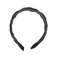 thumbnail image 4 of Unique Bargains 1 Pc Exquisite Denim Braid Headbands Black, 4 of 6