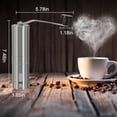 thumbnail image 2 of Manual Coffee Grinder - Portable Hand Coffee Grinder for Espresso & French Press, Adjustable Ceramic Burr Coffee Grinder for Travel, Home, and Camping, Perfect for Beginners and Coffee Enthusiasts, 2 of 7