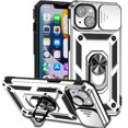 thumbnail image 1 of Estuche GANGXUN para iPhone 14 Plus, soporte giratorio 360°, estilo mecánico y magnético, 1 of 5