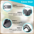 thumbnail image 2 of Reposapies Oficina, Ergon&oacute;mico Reposa Pies con Rodillos de Masaje, Descansa Pies para Escritorio, 6 Alturas Ajustables Aliviar la Presi&oacute;n, Apto para Descalzo o con Zapatos, F&amp, 2 of 6
