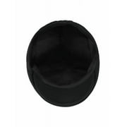 Zando Flat Caps Hats for Men Solid Newsboy Cap Driving Irish Cabbie Mens Beret Hats Coffee