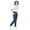 Blue*, variant on OSOLU Boys Pants Elastic Drawstring Waist Side Pockets Jogger Fit Kids Casual Trousers Blue