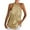 Gold, variant on LYXSSBYX Womens Tank Tops Plus Size Women Summer Solid Sequined Sleeveless Casual Halter Top Tank Shirt Vest