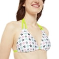 thumbnail image 6 of Get Ready for Summer in our Classy Stars Strappy Bikini Set, 6 of 9
