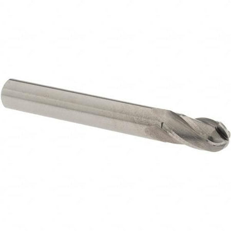 

OSG 1/4 Diam 1/2 LOC 4 Flute Solid Carbide Ball End Mill