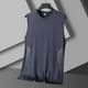 thumbnail image 1 of pstuiky Camiseta sin mangas para hombre, Camiseta deportiva informal sin mangas con cuello redondo y color sólido para hombre Camisas de hombre xxl, 1 of 3